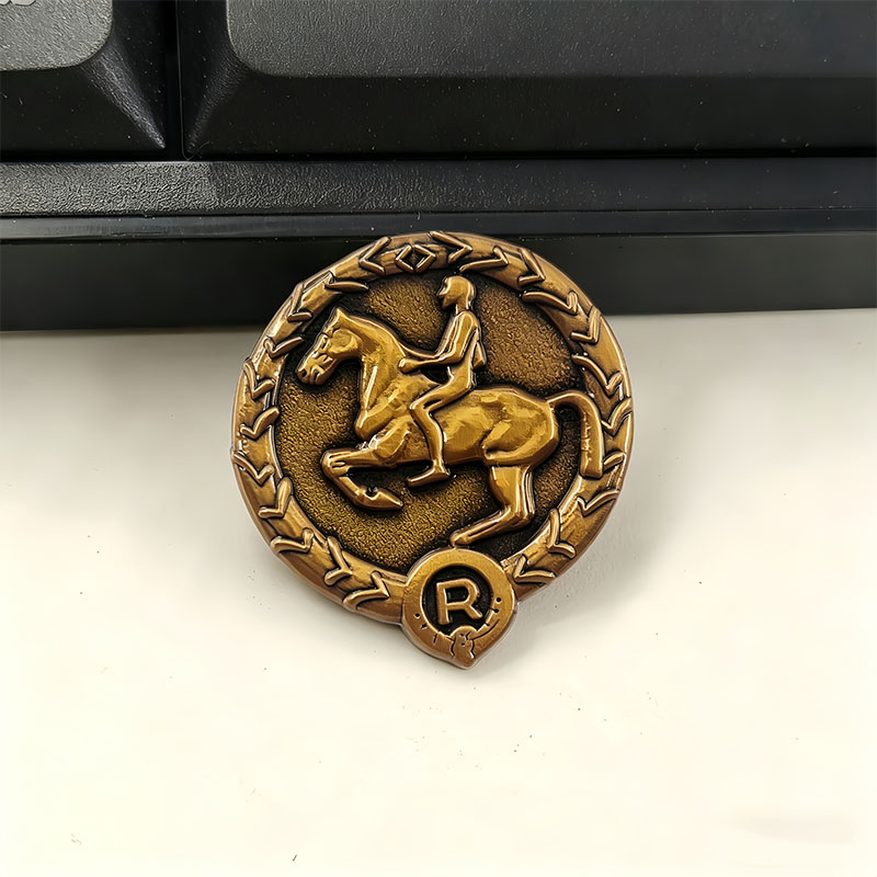 Vintage Collectible Jewelry - Niemiecka odznaka młodego jeźdźca, niemiecka odznaka