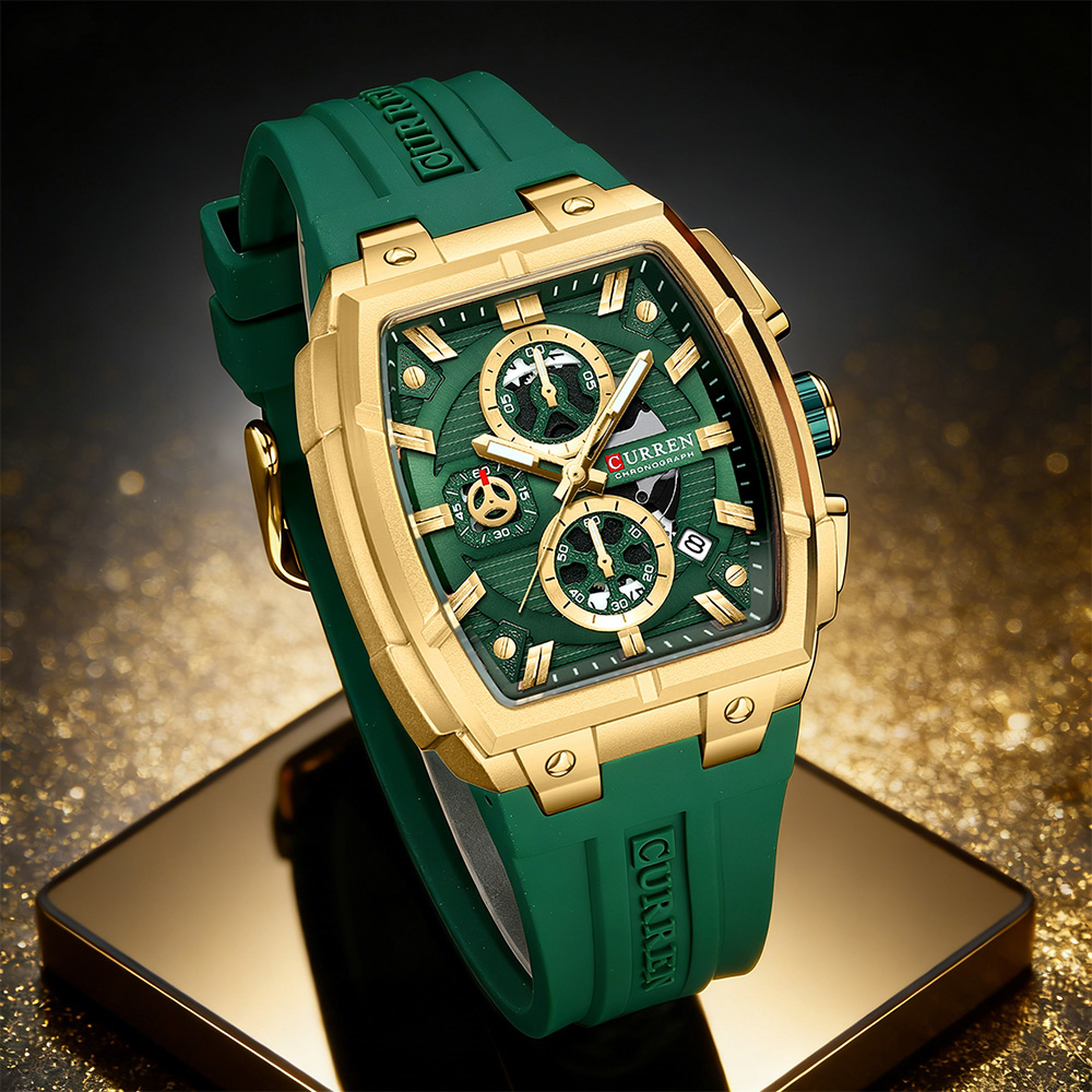 Vintage Watch Collecting - CURREN Luksusowy Zegarek Męski Vintage Sportowy