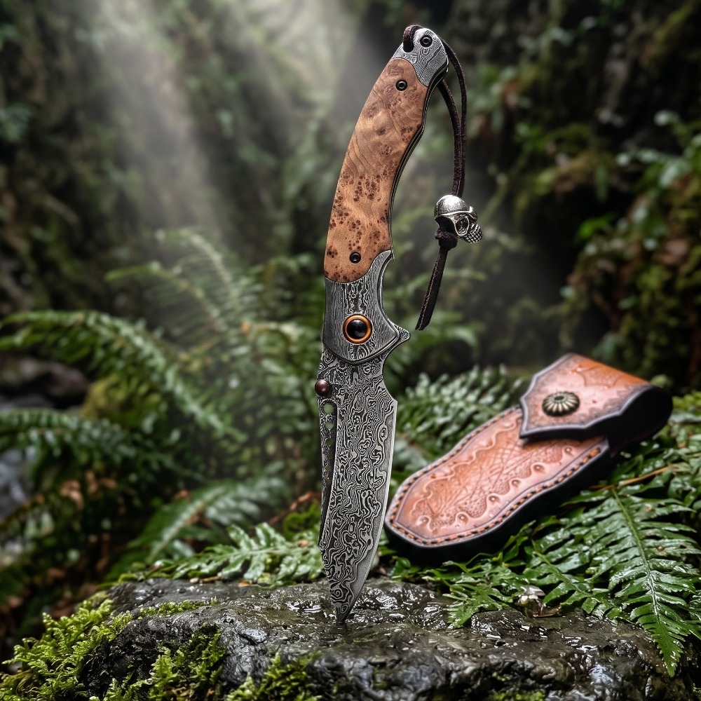 Vintage Collectible Pocket Knives - Nóż składany z wysokiej twaręsłości stali