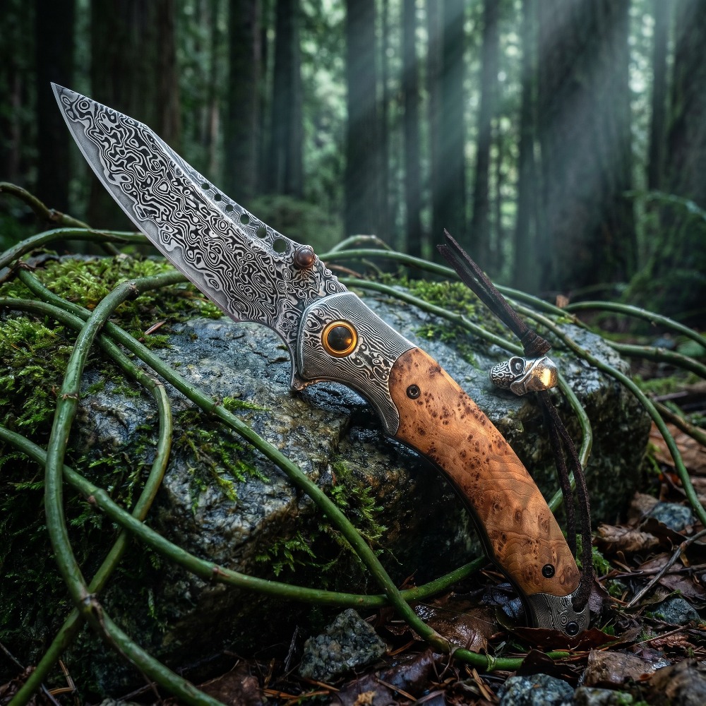 Vintage Collectible Pocket Knives - Nóż składany z wysokiej twardestwojakości stali