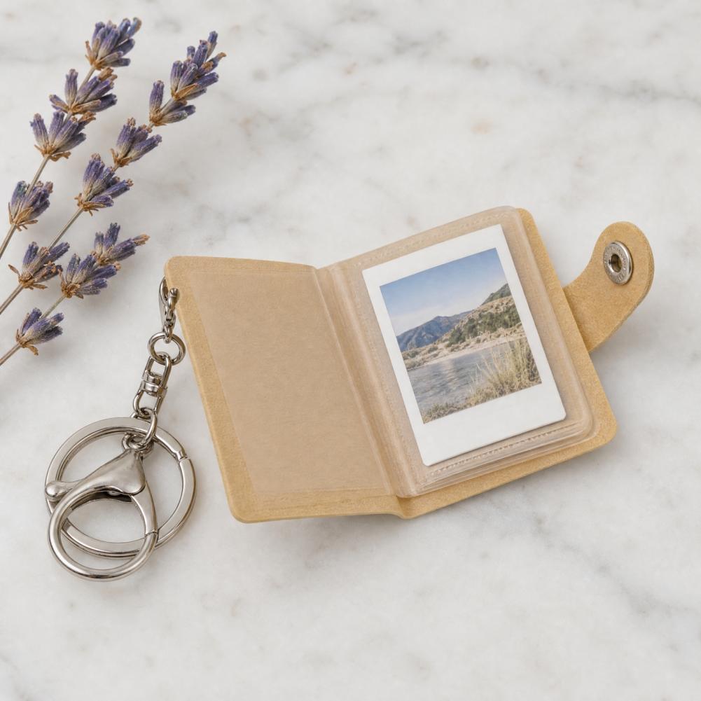 Polaroid Photo Album - Organizer na zdjęcia, mini skórzany album