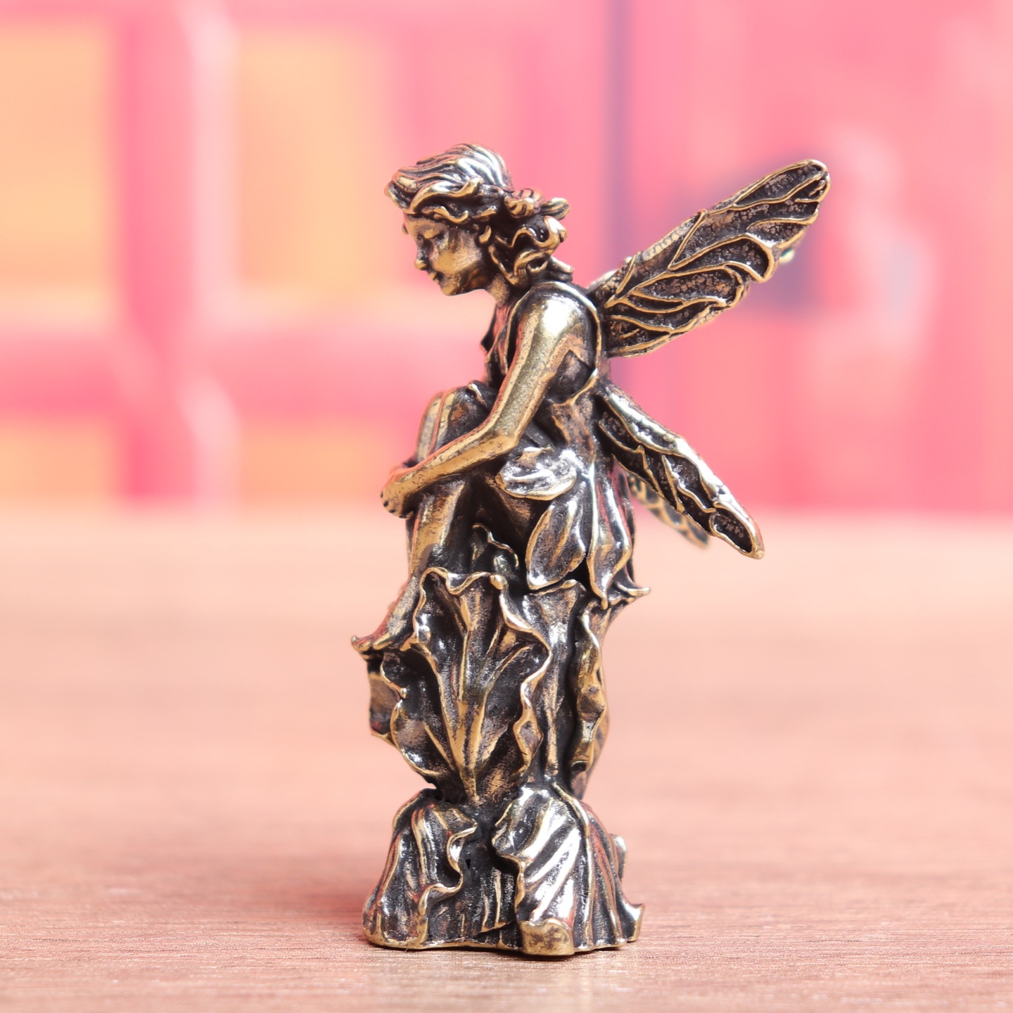 Figurka wróżki z mosiądzu w st – Vintage Fairy Figurines Collectible recenzja i cena