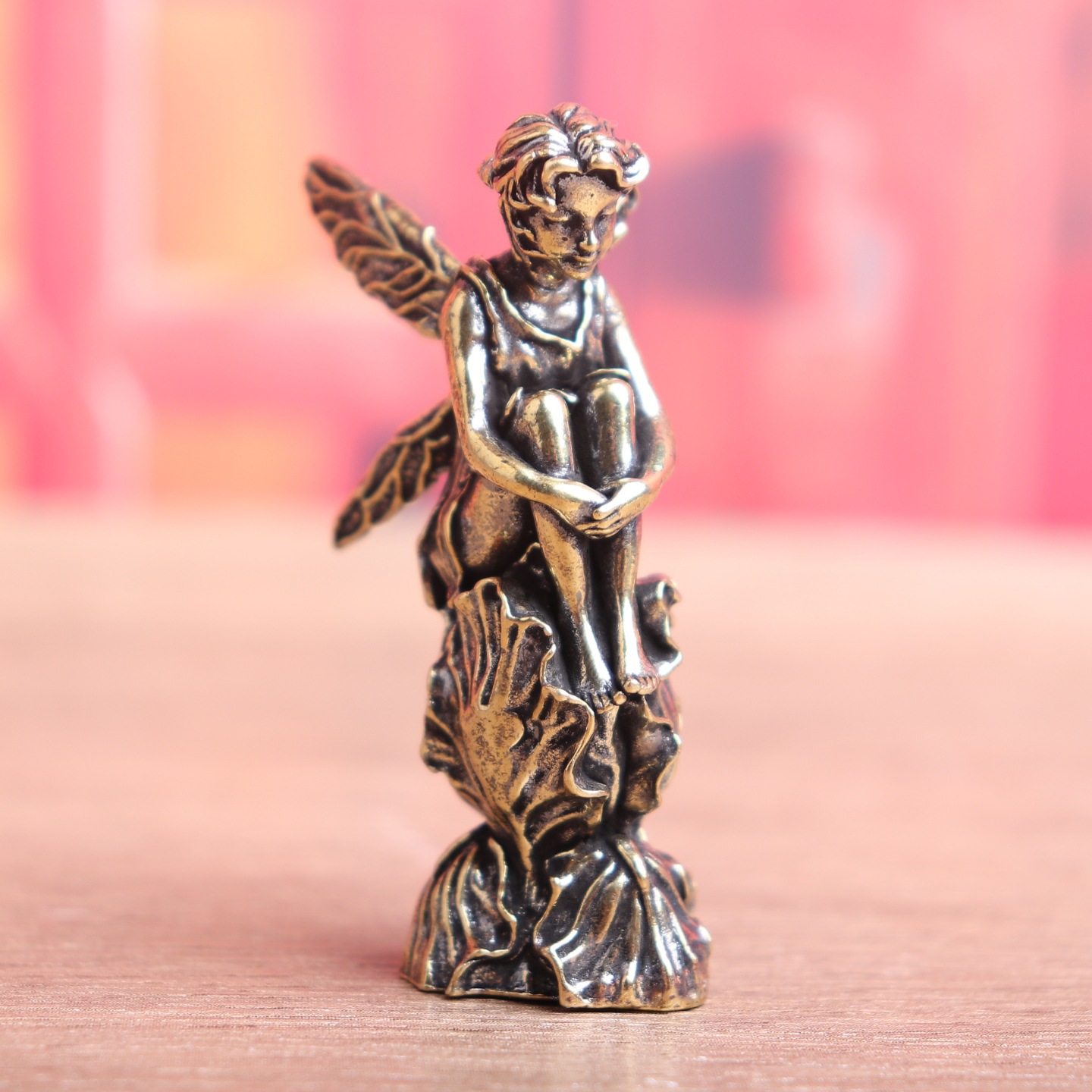 Figurka wróżki z mosiądzu w st – Vintage Fairy Figurines Collectible recenzja i cena