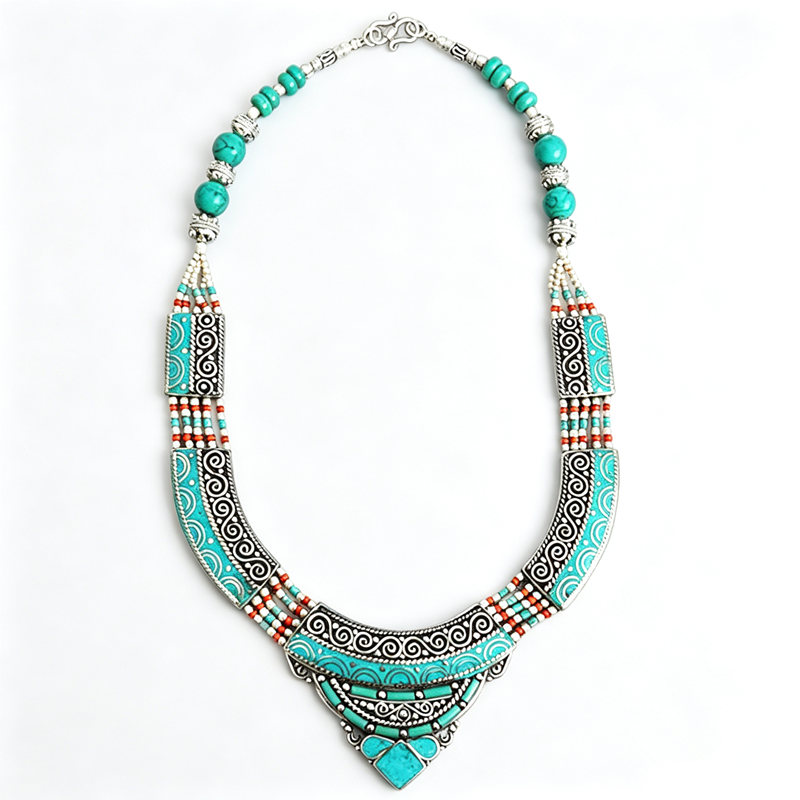 BOHO kolekcja naszyjników w st – Vintage Collectible Jewelry recenzja i cena