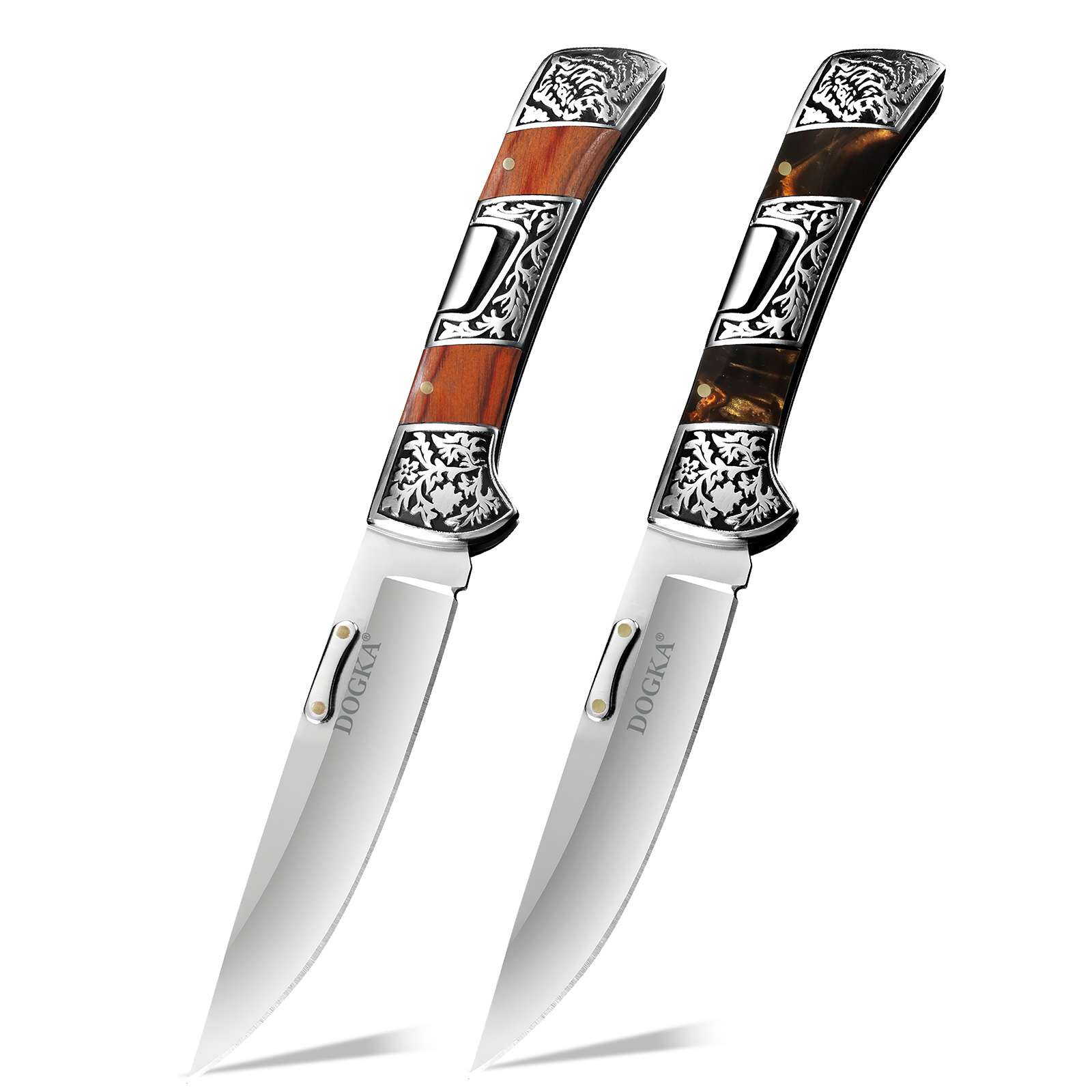 Vintage'owy grawerowany składa – Vintage Collectible Pocket Knives recenzja i cena