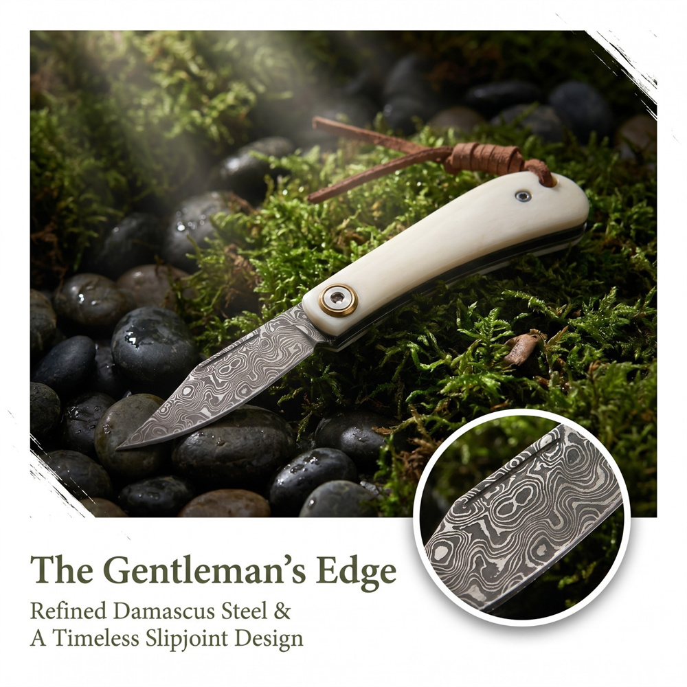 Nóż składany EDC w stylu vinta – Vintage Collectible Pocket Knives recenzja i cena