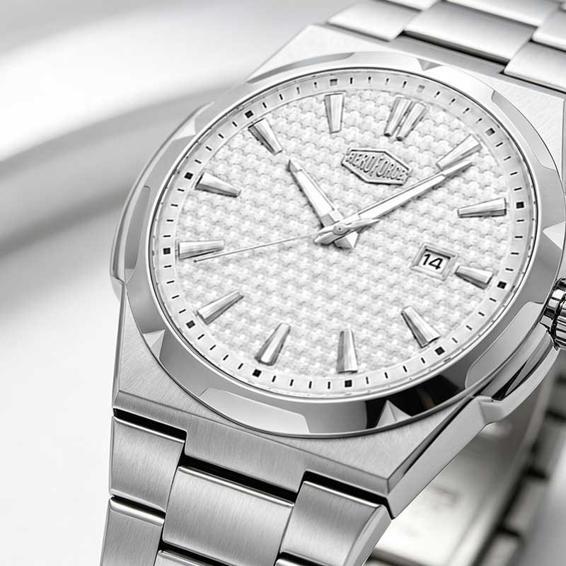 HEROFORCE Srebrno-Biały Męski  – Vintage Watch Collecting recenzja i cena